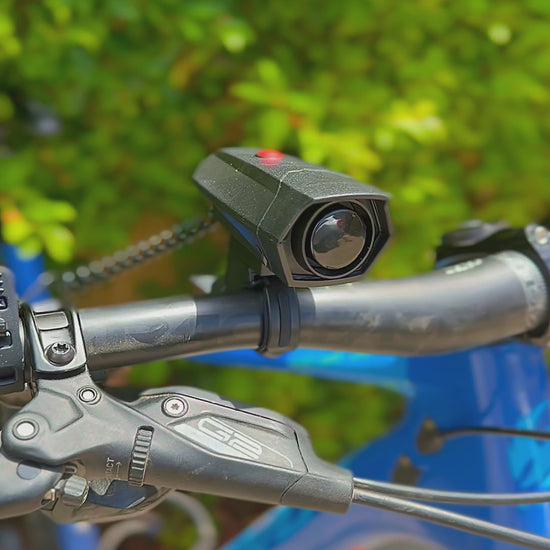 Video of Torvani's roadbike horn in action.