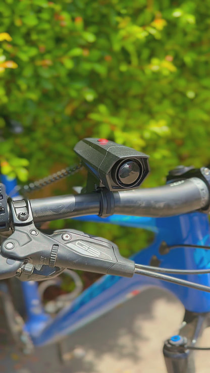 Video of Torvani's roadbike horn in action.
